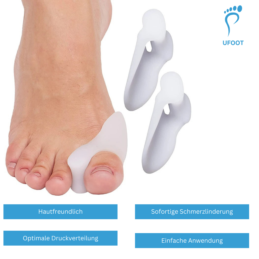 Zehenspreizer Hallux Valgus Ballenpflege ufoot   