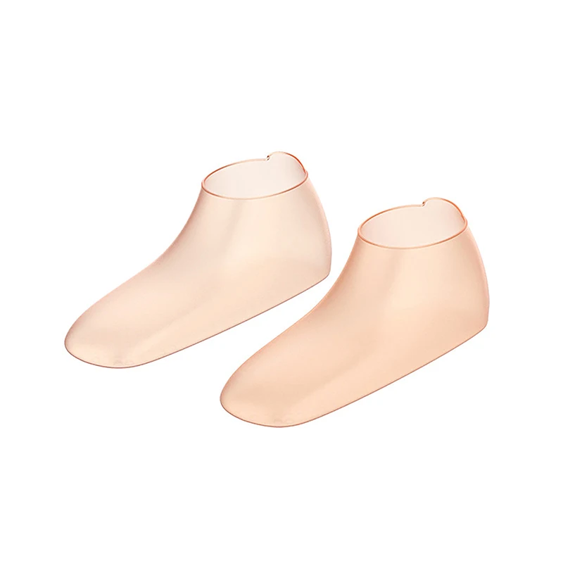 Silikon Socken | Fussmaske Socken ufoot Beige S (32-35) 