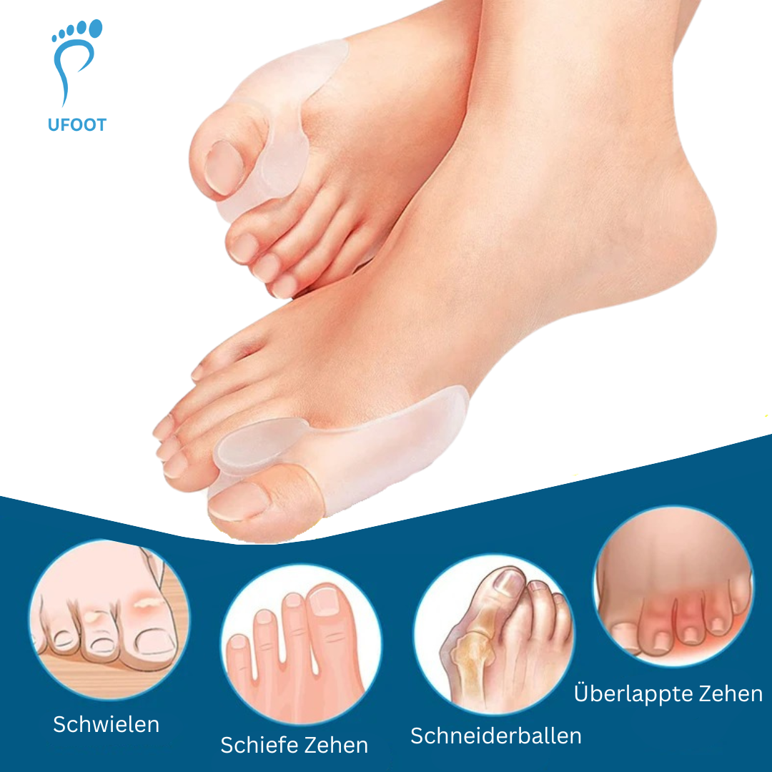 Zehenspreizer Hallux Valgus Ballenpflege ufoot   